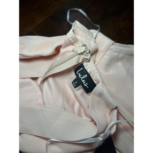 Lulus Blush Pink Sleeveless Mini Dress NWT Sz Small - Picture 5 of 6